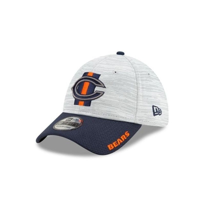 Chicago Bears Gorra | New Era Official NFL Training 39thirty Stretch Fit Cap Mexico - Azules